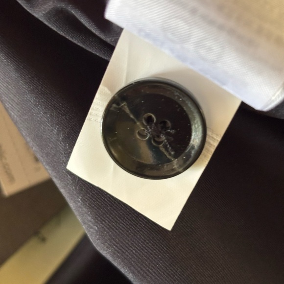 Banana Republic Blazer Windowpane Plaid Blue Size 12 NWT - Picture 4 of 6